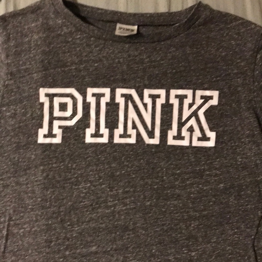Victoria's Secret PINK Gray T-Shirt